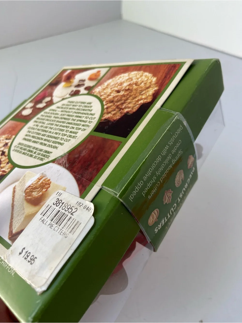 Williams & Sonoma Festive Fall Pie Crust Cutters and Extra Cookie Cutters